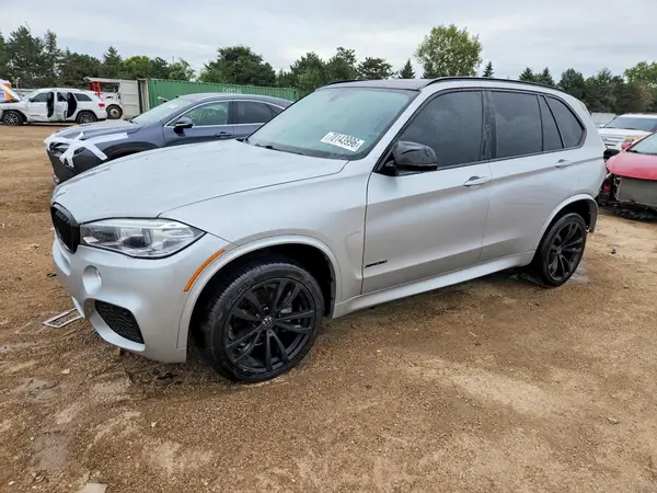 5UXKR0C55H0V65814 — 2017 BMW X5, Задняя часть (Rear End), фото до ремонта