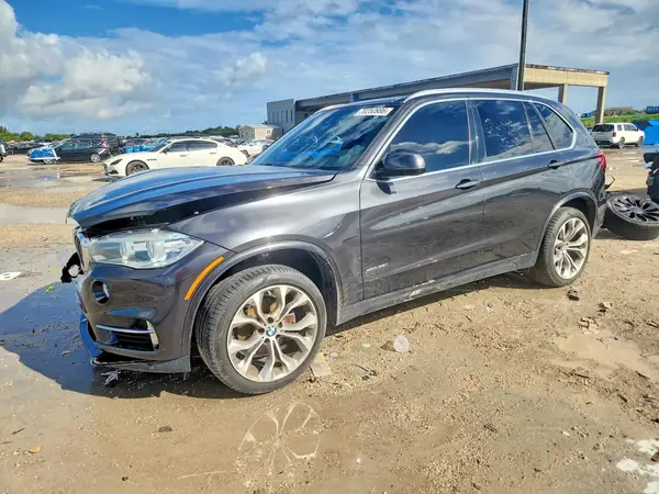 5UXKR0C36H0X80438 — 2017 BMW X5, Передняя часть (Front End), фото до ремонта