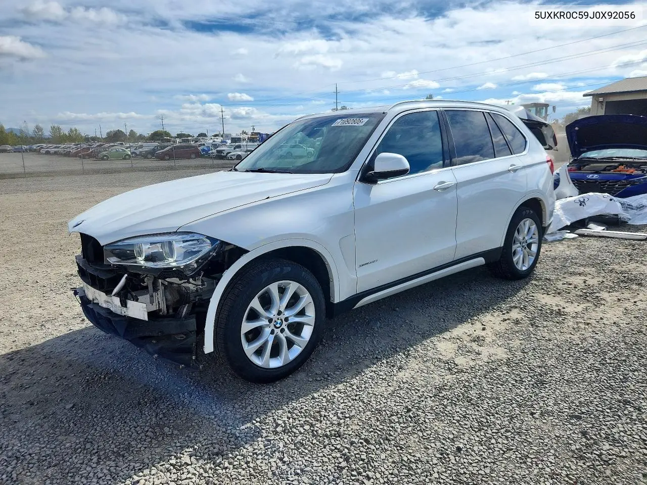 2018 BMW X5 xDrive35I VIN 5UXKR0C59J0X92056 фото 1