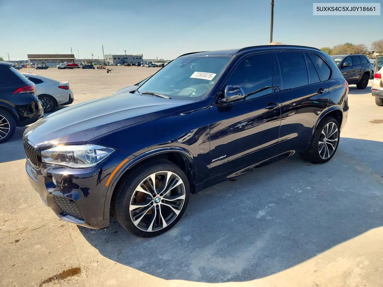 2018 BMW X5 X5 M VIN 5UXKS4C5XJ0Y18661 фото 1