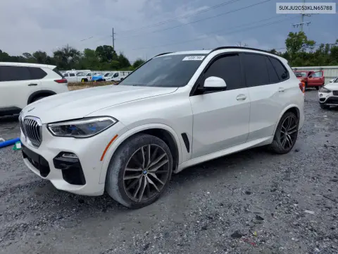 5UXJU2C53KLN65788 — 2019 BMW X5, Сторона, фото до ремонта