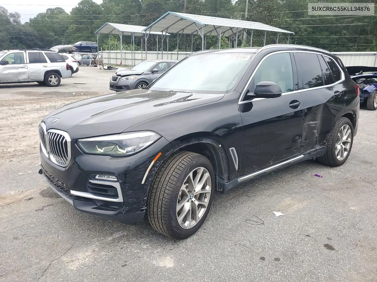 2019 BMW X5 xDrive40I VIN 5UXCR6C55KLL34876 фото 1