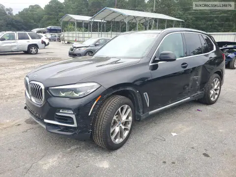 5UXCR6C55KLL34876 — 2019 BMW X5, Сторона, фото до ремонта