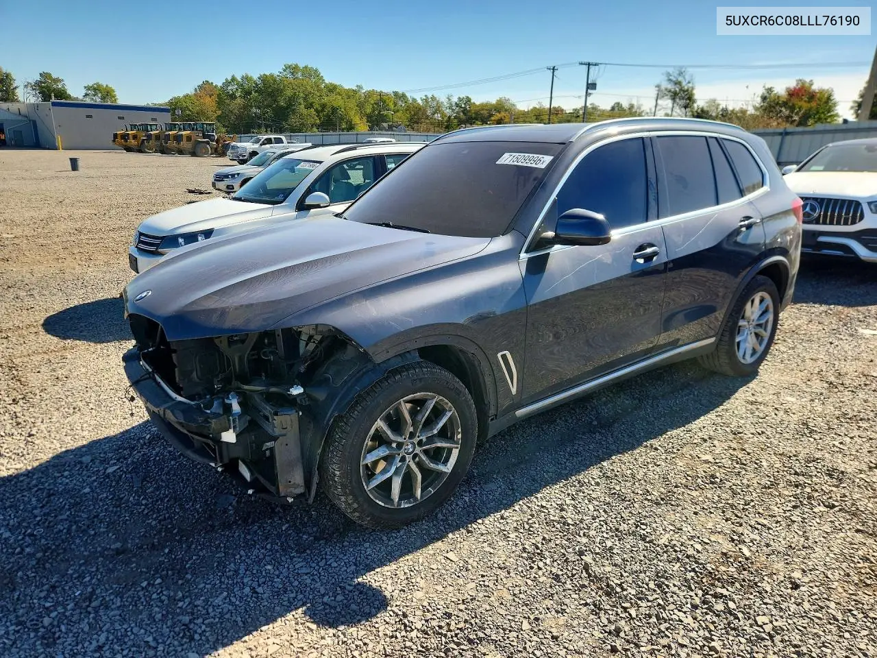 2020 BMW X5 xDrive40I VIN 5UXCR6C08LLL76190 фото 1