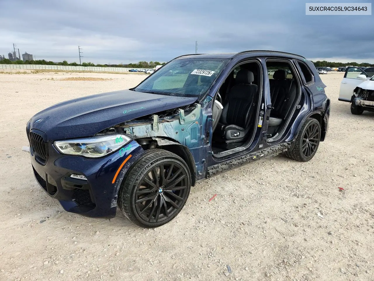 2020 BMW X5 Sdrive 40I VIN 5UXCR4C05L9C34643 фото 1