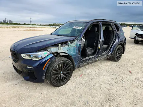 5UXCR4C05L9C34643 — 2020 BMW X5, Сторона, фото до ремонта