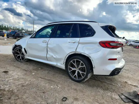 2021 BMW X5 Sdrive 40I VIN 5UXCR4C02M9F34240 фото 2