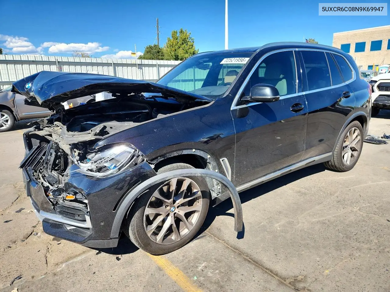 2021 BMW X5 xDrive40I VIN 5UXCR6C08N9K69947 фото 1