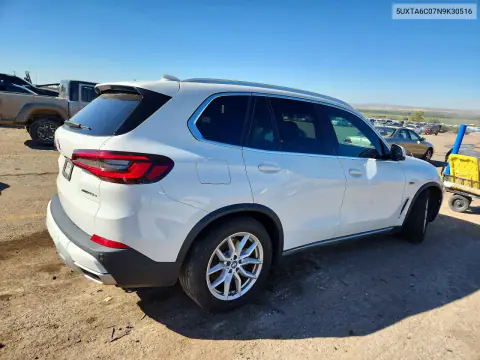 2022 BMW X5 xDrive45E VIN 5UXTA6C07N9K30516 фото 3