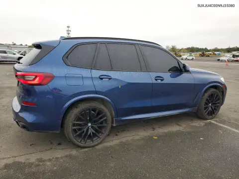 2022 BMW X5 M50I VIN 5UXJU4C00N9J35380 фото 3