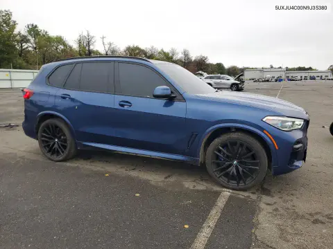 2022 BMW X5 M50I VIN 5UXJU4C00N9J35380 фото 4