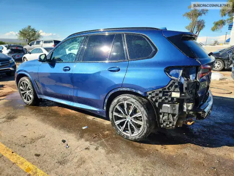 2022 BMW X5 xDrive40I VIN 5UXCR6C05N9L87941 фото 2