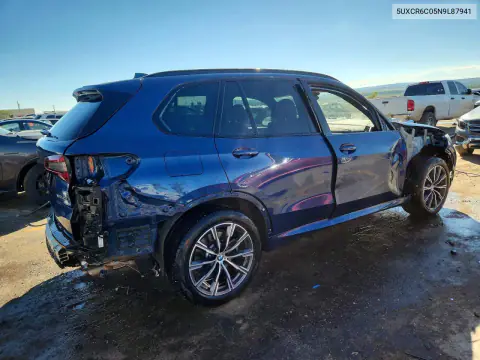 2022 BMW X5 xDrive40I VIN 5UXCR6C05N9L87941 фото 3