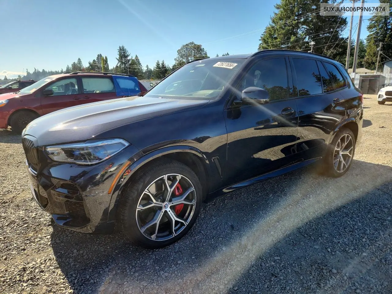 2023 BMW X5 M50I VIN 5UXJU4C06P9N67474 фото 1