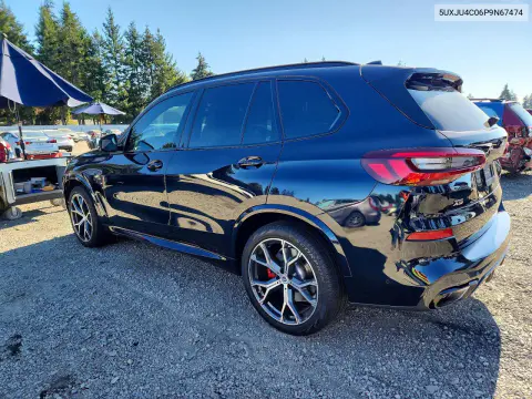 2023 BMW X5 M50I VIN 5UXJU4C06P9N67474 фото 2