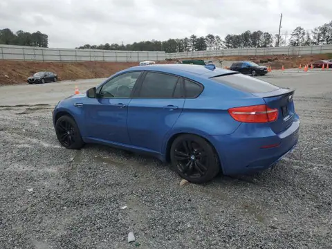 2011 BMW X6 M VIN 5YMGZ0C58BLK13895 фото 2