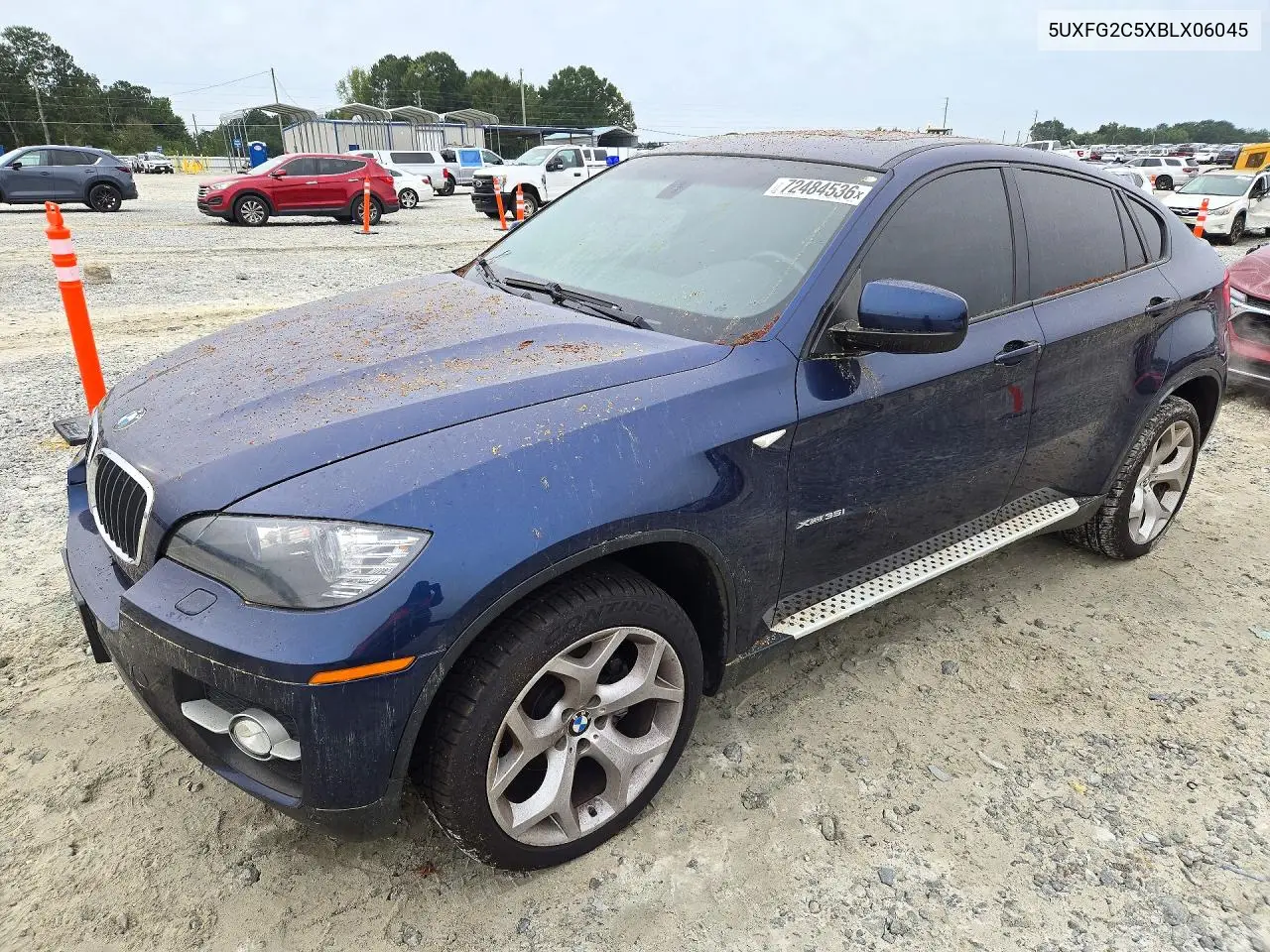 2011 BMW X6 xDrive35I VIN 5UXFG2C5XBLX06045 фото 1