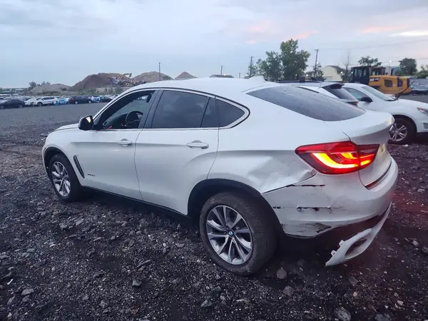 5UXKU2C51K0Z63586 — 2019 BMW X6, фото 2 с аукциона Copart 08.10.2026, Задняя часть