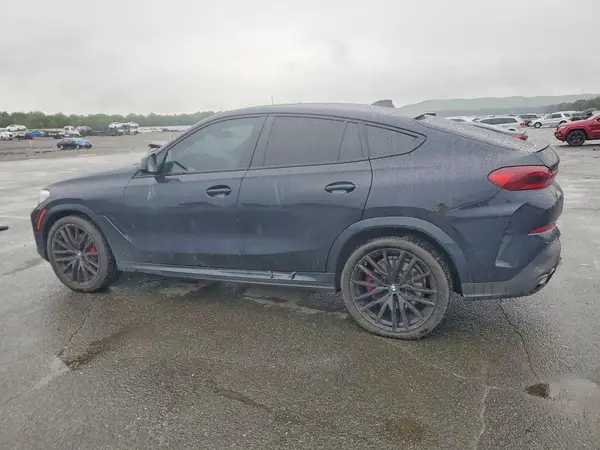 5UXCY6C07M9G23767 — 2021 BMW X6, фото 2 с аукциона Copart, Боковая часть