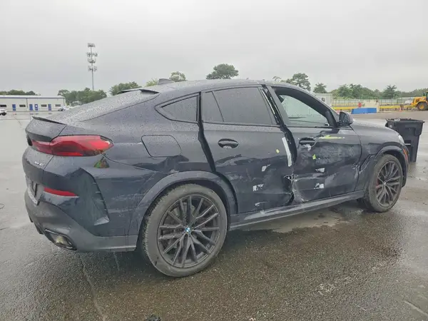 5UXCY6C07M9G23767 — 2021 BMW X6, фото 3 с аукциона Copart, Боковая часть