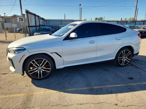 5UXCY6C0XN9M18989 — 2022 BMW X6, Передняя часть, фото до ремонта