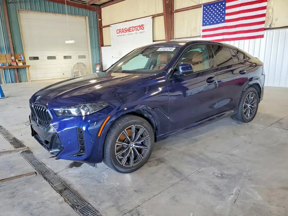 5UX33EX07T9319529 BMW X6 2026 — повреждение Задняя часть, фото до ремонта