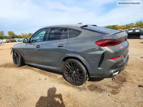 2026 BMW X6 xDrive40I VIN 5UX33EX03T9062563 фото 2