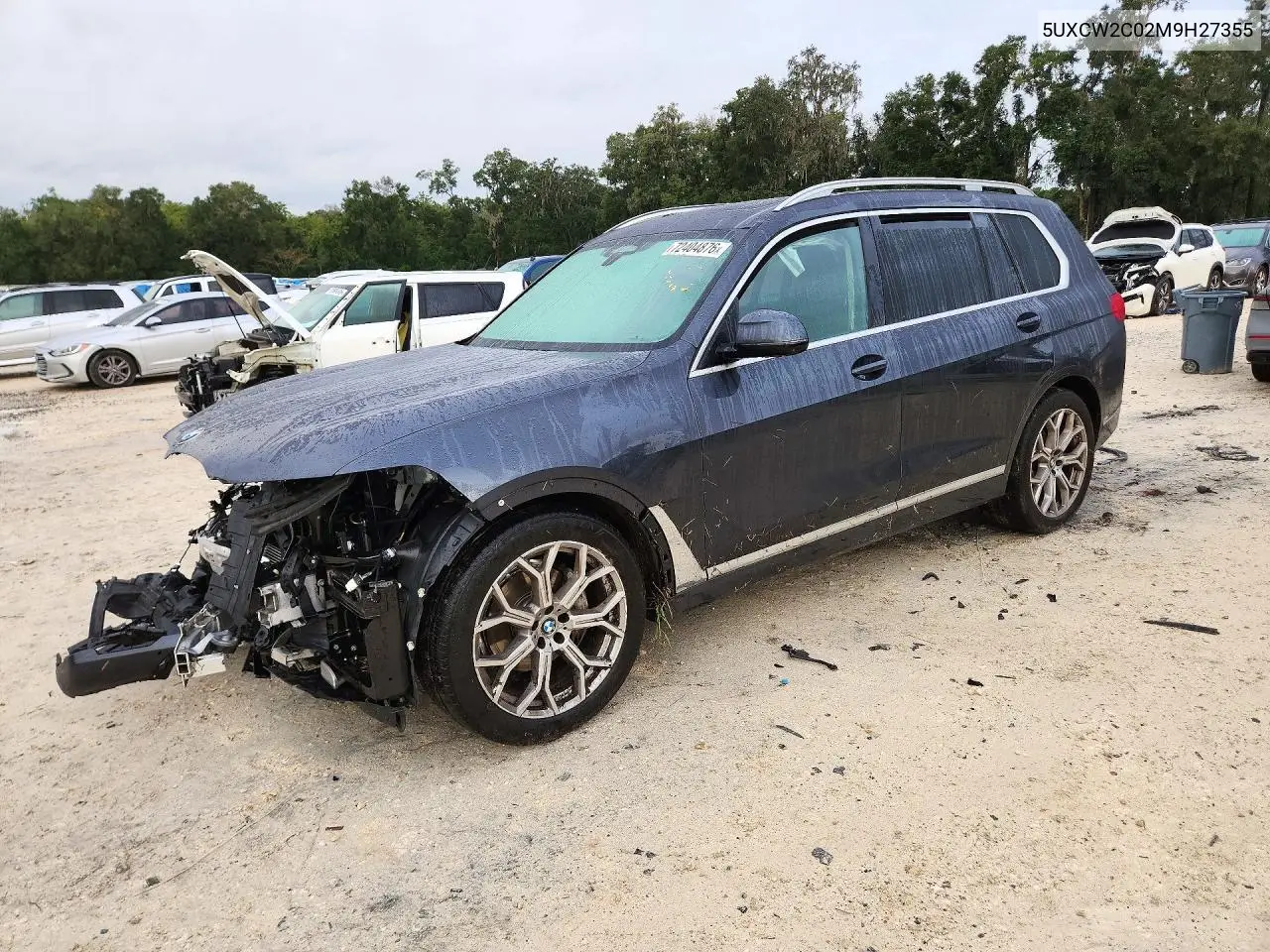 2021 BMW X7 xDrive40I VIN 5UXCW2C02M9H27355 фото 1