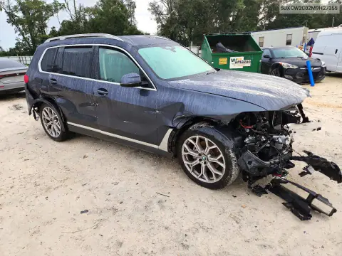 2021 BMW X7 xDrive40I VIN 5UXCW2C02M9H27355 фото 4