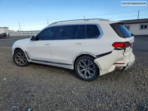 2021 BMW X7 xDrive40I VIN 5UXCW2C08M9G03090 фото 2