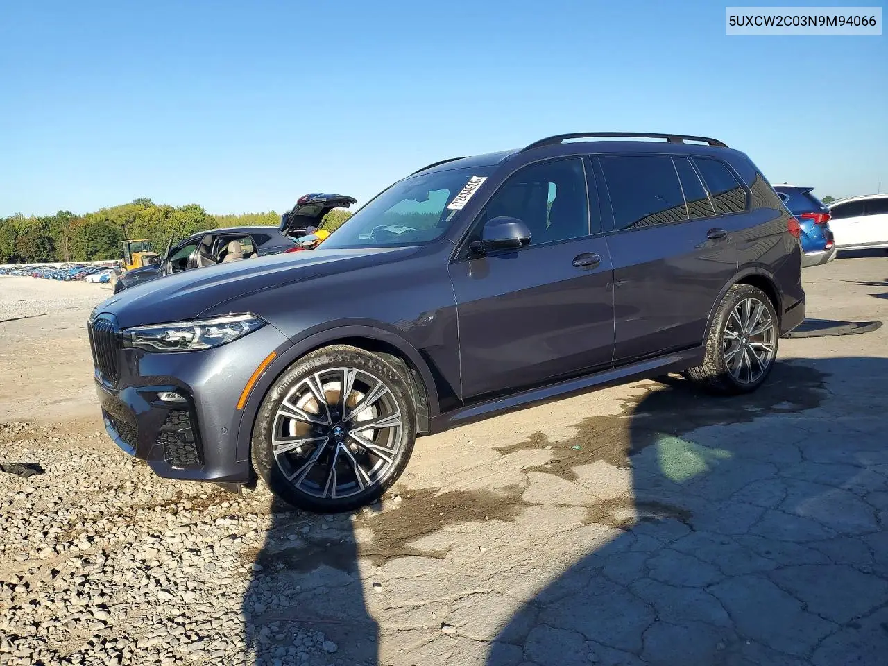 2022 BMW X7 xDrive40I VIN 5UXCW2C03N9M94066 фото 1