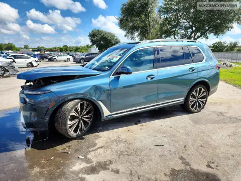5UX23EM0XS9Y59889 — 2025 BMW X7, Передняя часть, фото до ремонта
