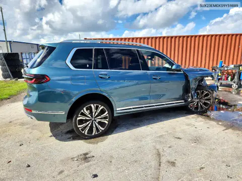 2025 BMW X7 xDrive40I VIN 5UX23EM0XS9Y59889 фото 3