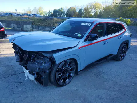 5YM33CS03R9U85947 — 2024 BMW Xm, Передняя часть, фото до ремонта
