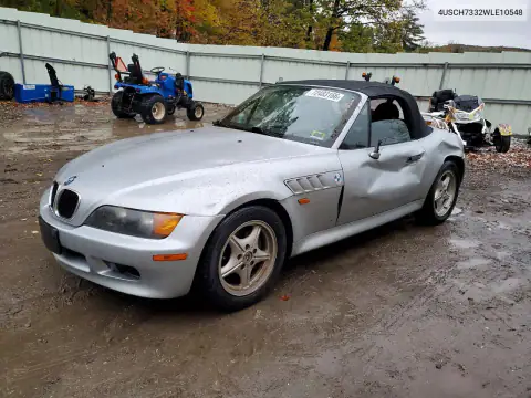 4USCH7332WLE10548 — 1998 BMW Z3, Передняя часть, фото до ремонта