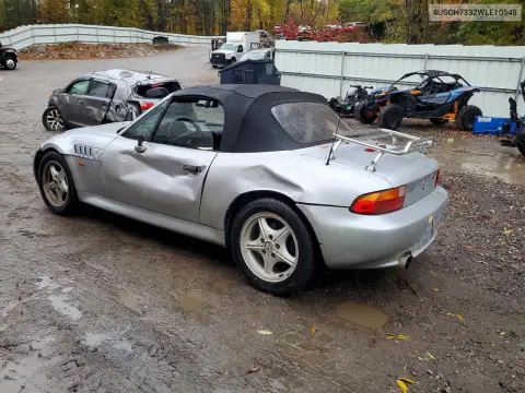 4USCH7332WLE10548 — 1998 BMW Z3, фото 2 с аукциона Copart, Передняя часть