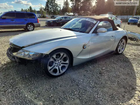 4USBT53413LT21215 — 2003 BMW Z4, Передняя часть, фото до ремонта