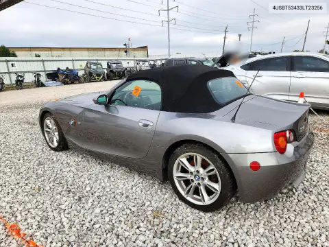 2003 BMW Z4 3.0 VIN 4USBT53433LT23256 фото 2