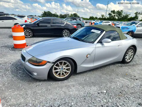 4USBT33534LS52350 — 2004 BMW Z4, Сторона, фото до ремонта
