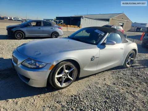 4USBU53586LW91507 — 2006 BMW Z4, Сторона, фото до ремонта