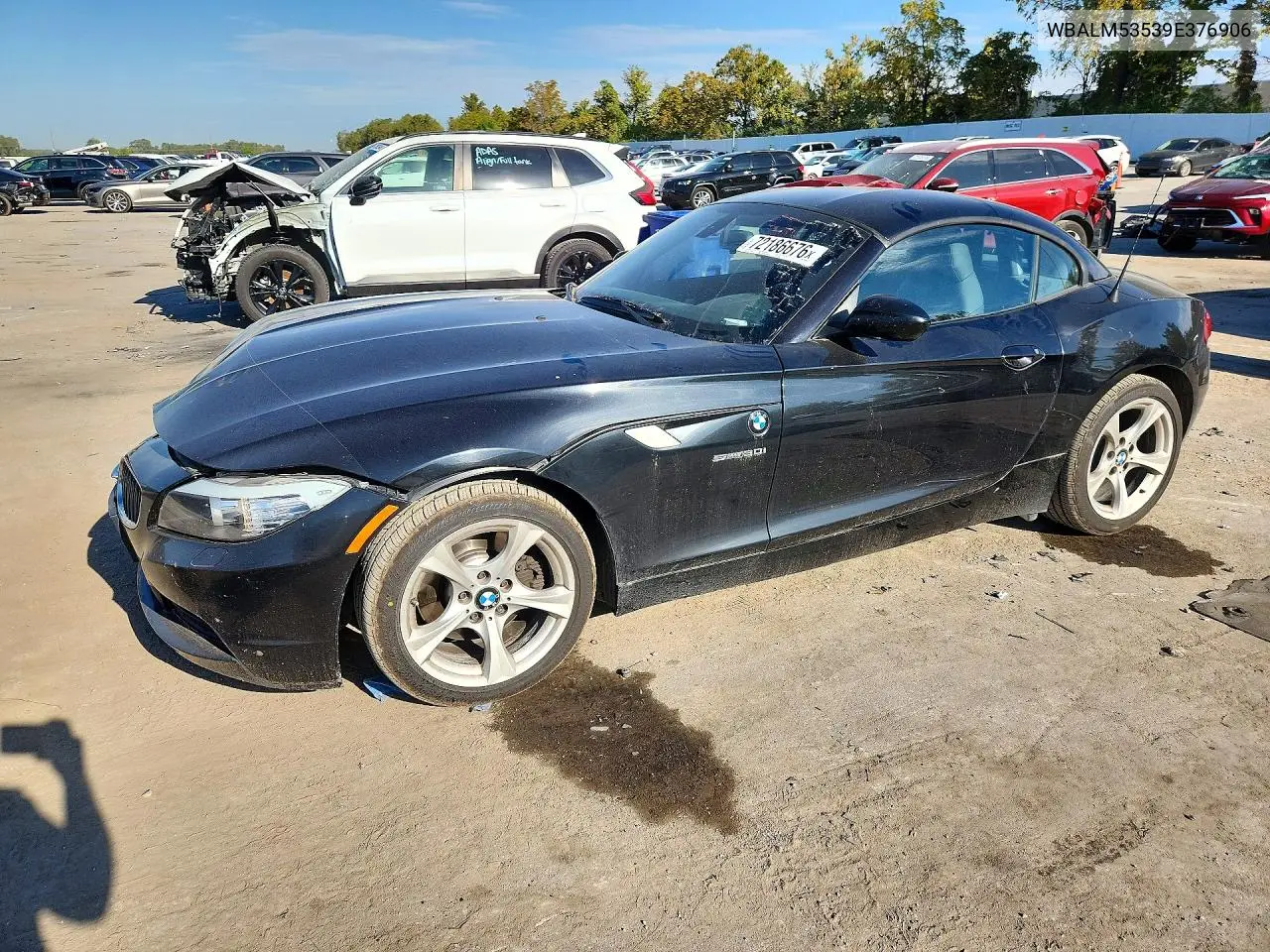 2009 BMW Z4 Sdrive30I VIN WBALM53539E376906 фото 1
