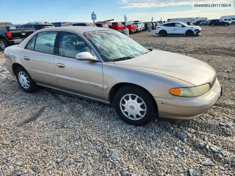 2000 Buick Century Custom VIN 2G4WS52J3Y1178519 фото 4