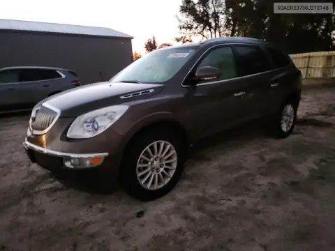 5GAER23738J273148 — 2008 Buick Enclave, Подтопление, фото до ремонта