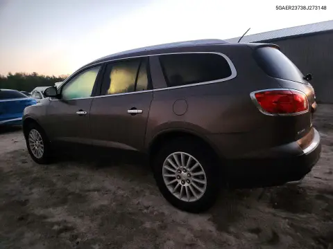2008 Buick Enclave Cxl VIN 5GAER23738J273148 фото 2