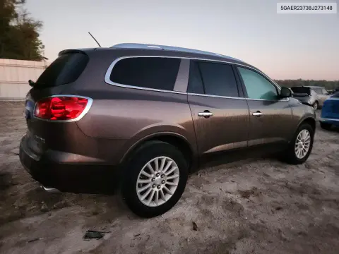 2008 Buick Enclave Cxl VIN 5GAER23738J273148 фото 3