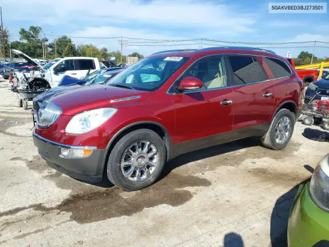 5GAKVBED3BJ273501 — 2011 Buick Enclave, Передняя часть, фото до ремонта