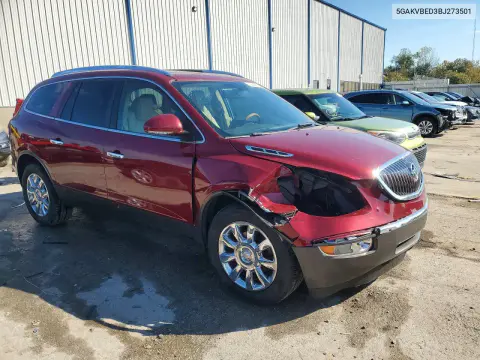 2011 Buick Enclave Cxl VIN 5GAKVBED3BJ273501 фото 4