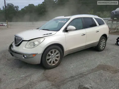 5GAKRDED1CJ344826 — 2012 Buick Enclave, Передняя часть, фото до ремонта