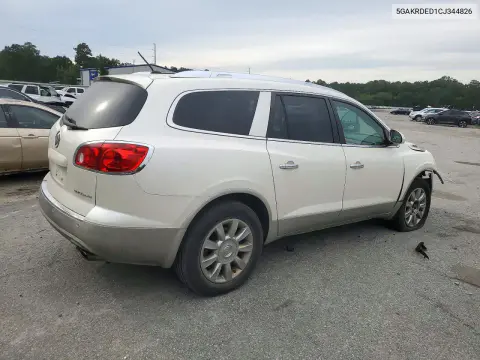 2012 Buick Enclave VIN 5GAKRDED1CJ344826 фото 3