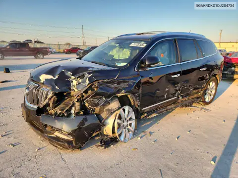 5GAKRDKD1DJ204734 — 2013 Buick Enclave, Передняя часть, фото до ремонта